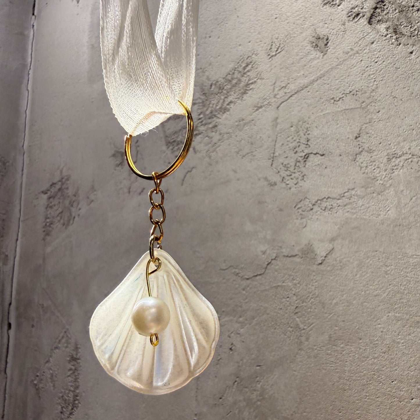 İstiridye İnci Anahtarlık